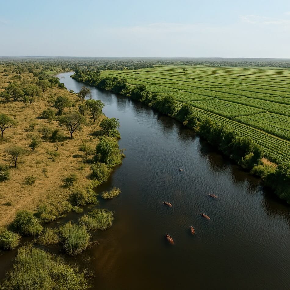 Agricultural farmland in Africa a major cause of habitat loss